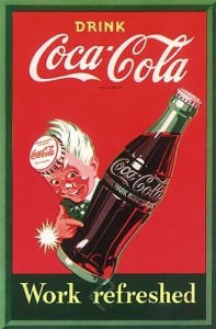 پوستر تبلیغاتی کوکاکولا